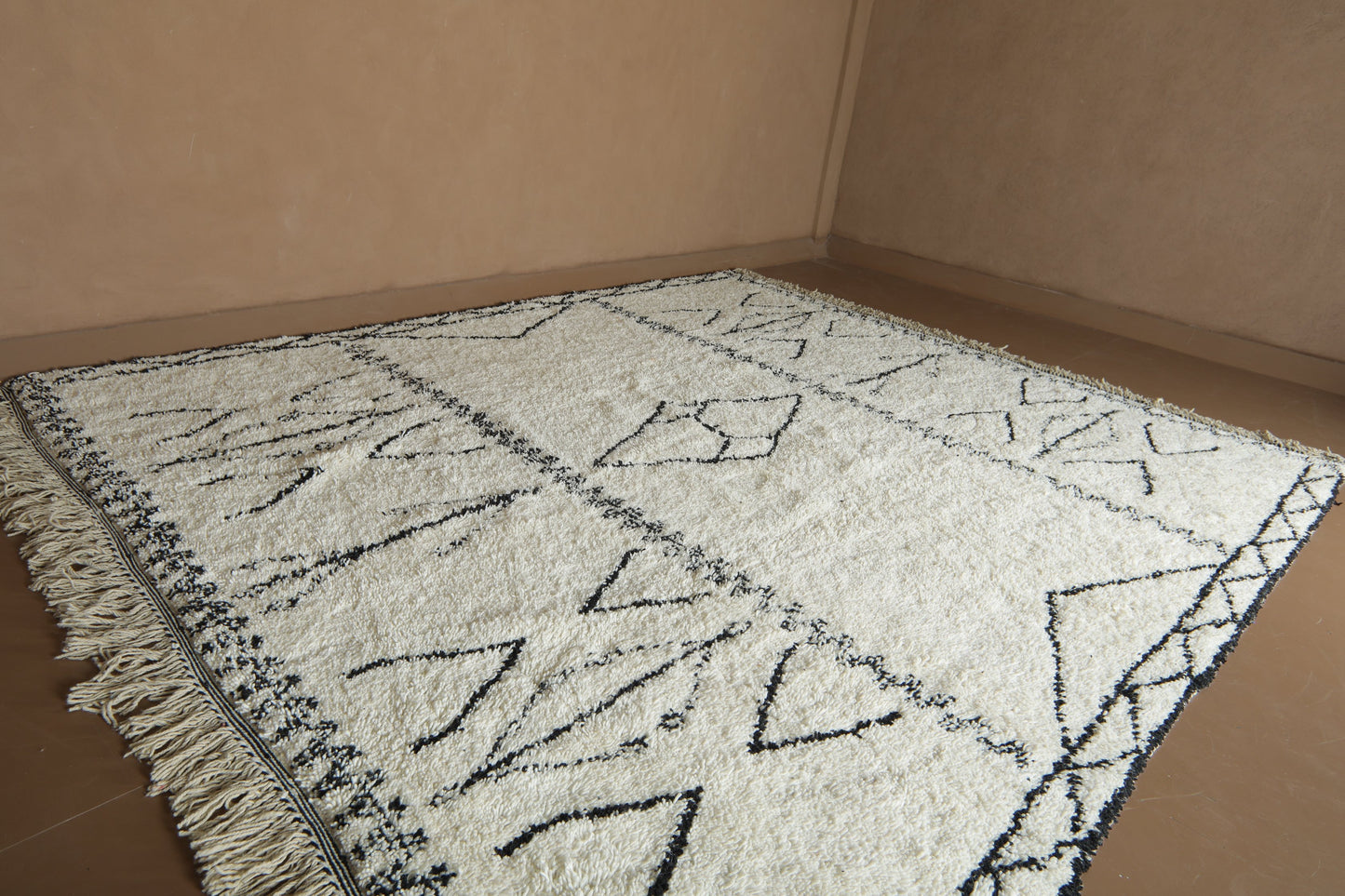 Custom Handcrafted Moroccan Rug - Handmade Wool Rug