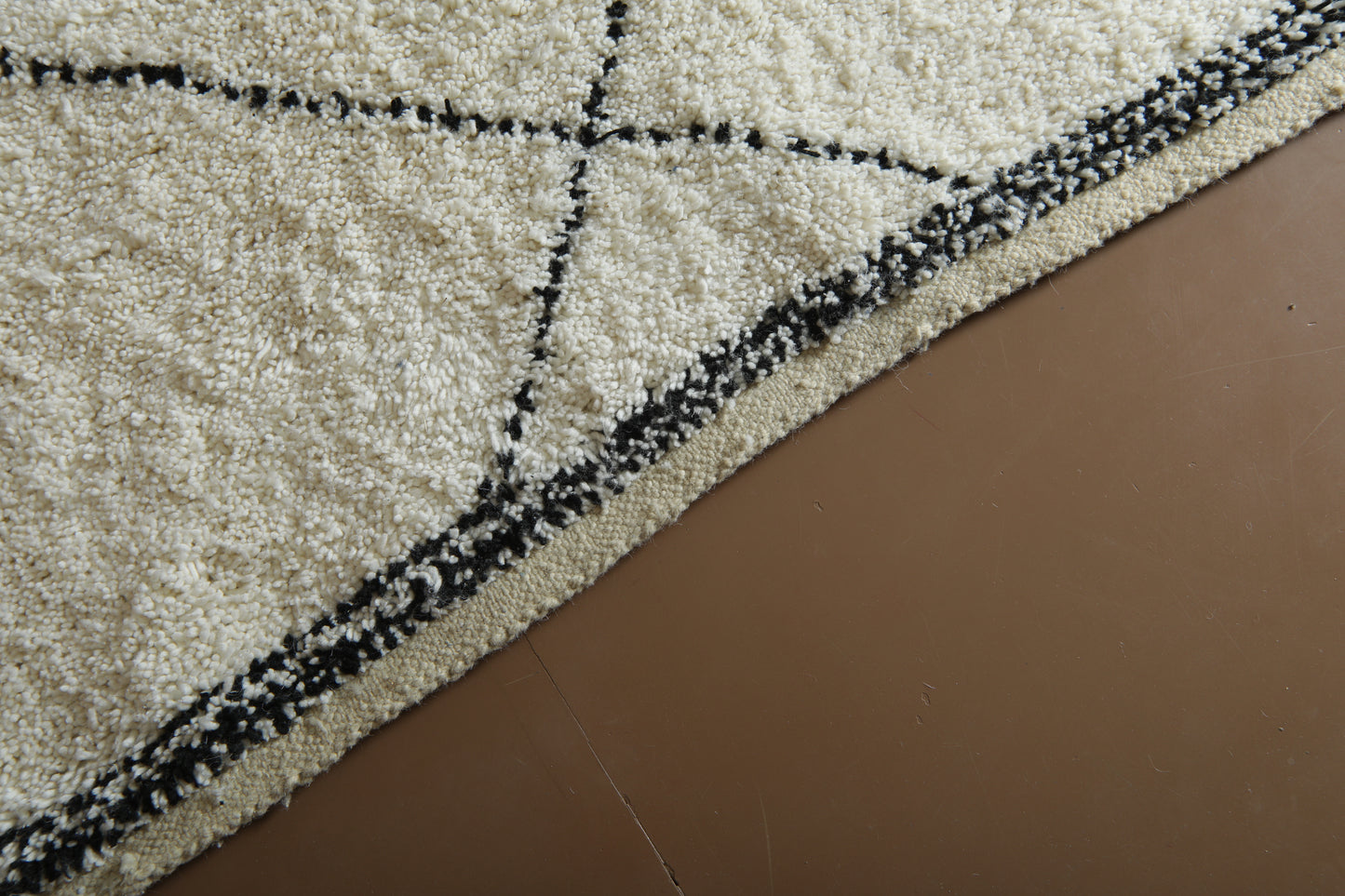 Beautiful Moroccan Design - Handmade Beni ourain Rug - Custom Wool Rug