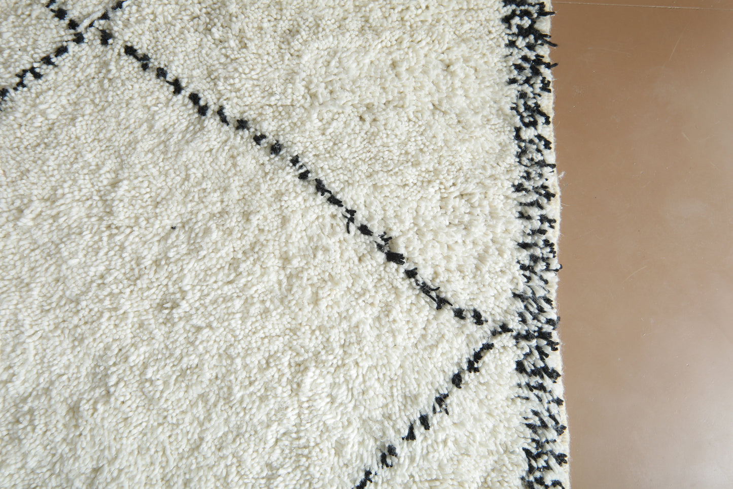 Beautiful Moroccan Design - Handmade Beni ourain Rug - Custom Wool Rug