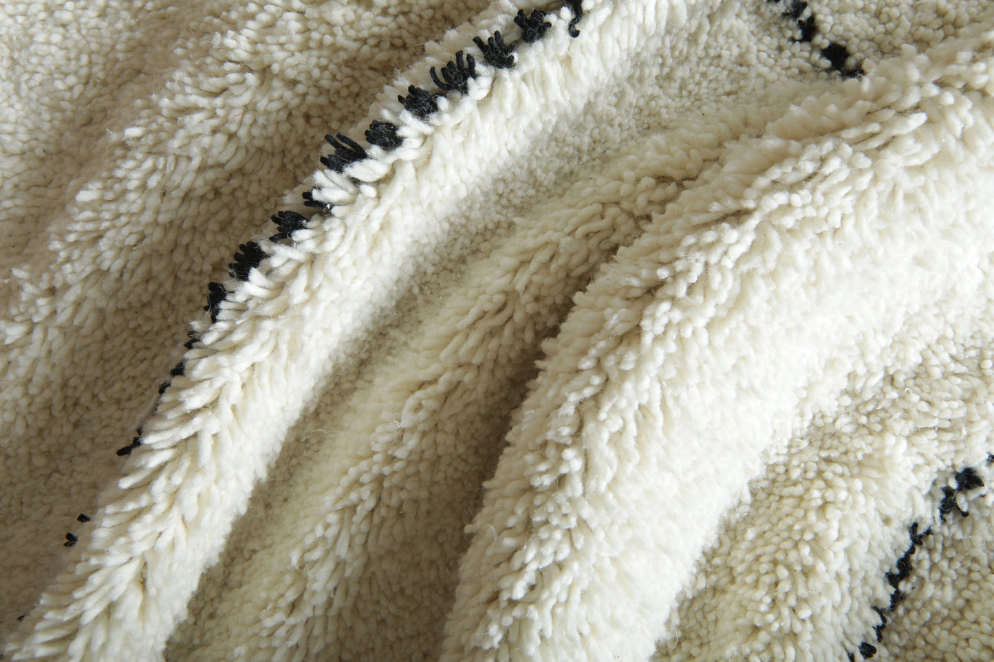Beautiful Moroccan Design - Handmade Beni ourain Rug - Custom Wool Rug