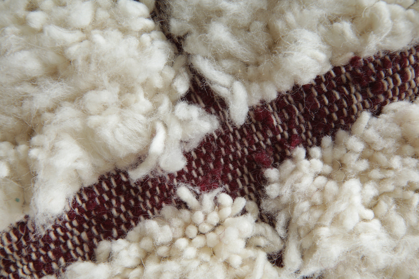 Elegant Geometric Handwoven Rug - Custom Rug - Moroccan Wool Rug