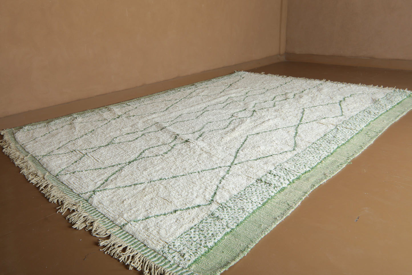 Beautiful Diamond Rug - Custom Rug - Handmade Moroccan rug