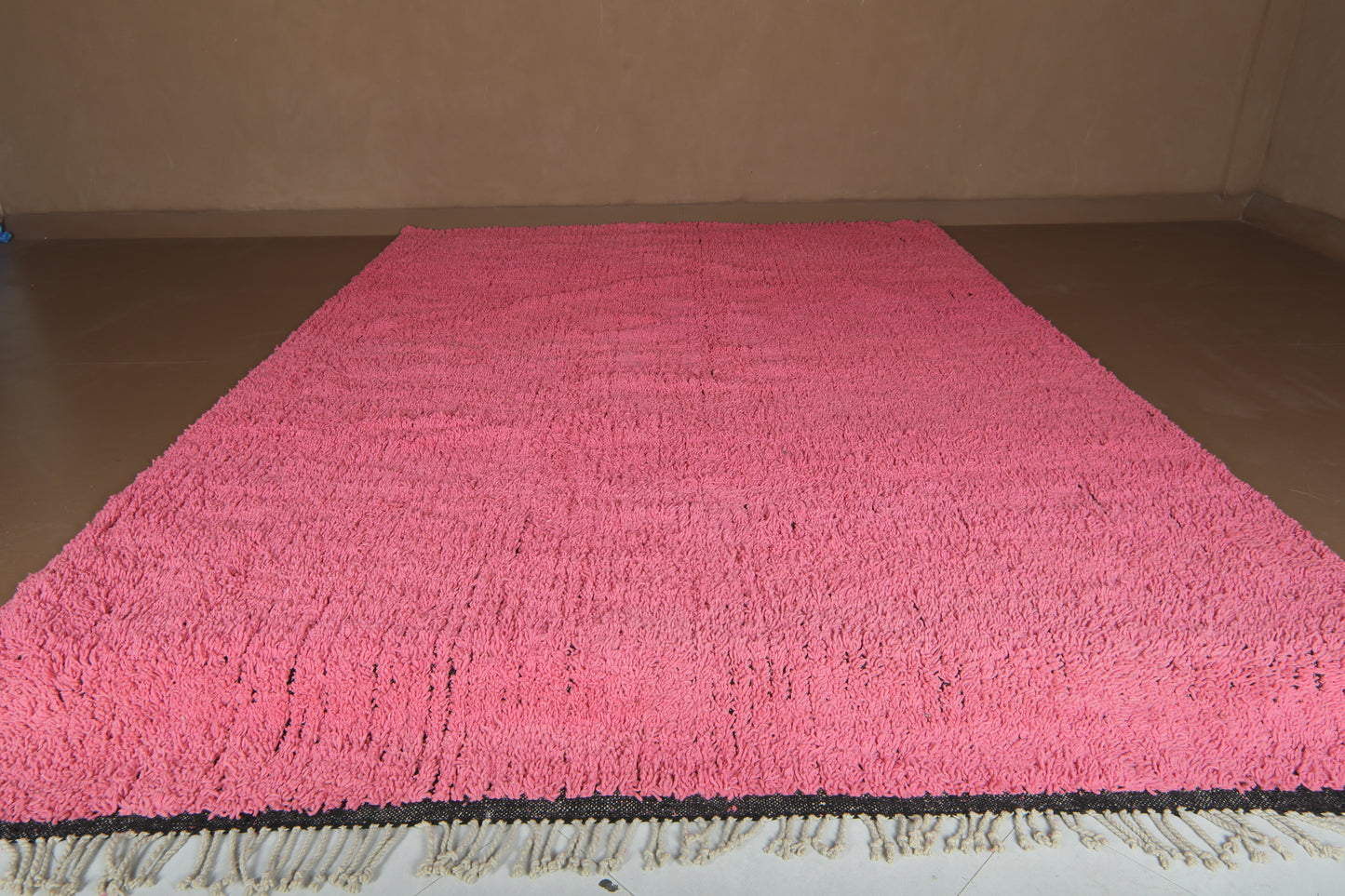 Handmade Moroccan Rug - Custom Rug - Pink Wool Rug