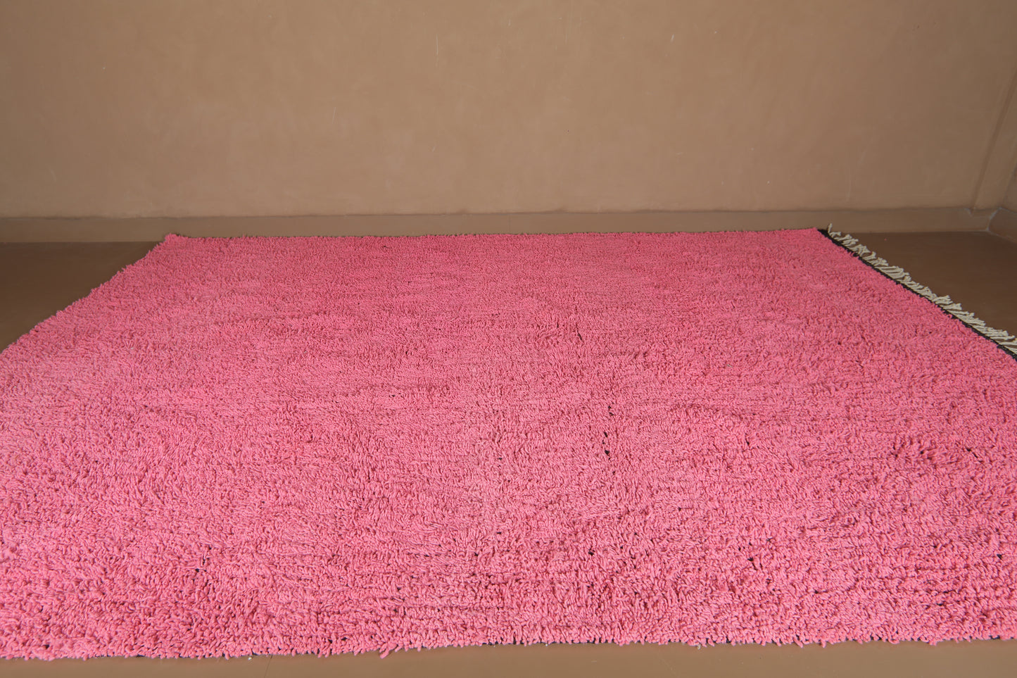 Handmade Moroccan Rug - Custom Rug - Pink Wool Rug