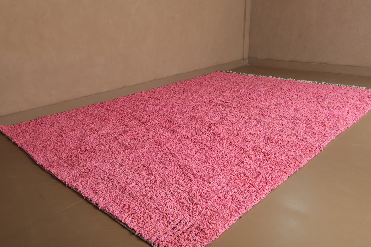 Handmade Moroccan Rug - Custom Rug - Pink Wool Rug