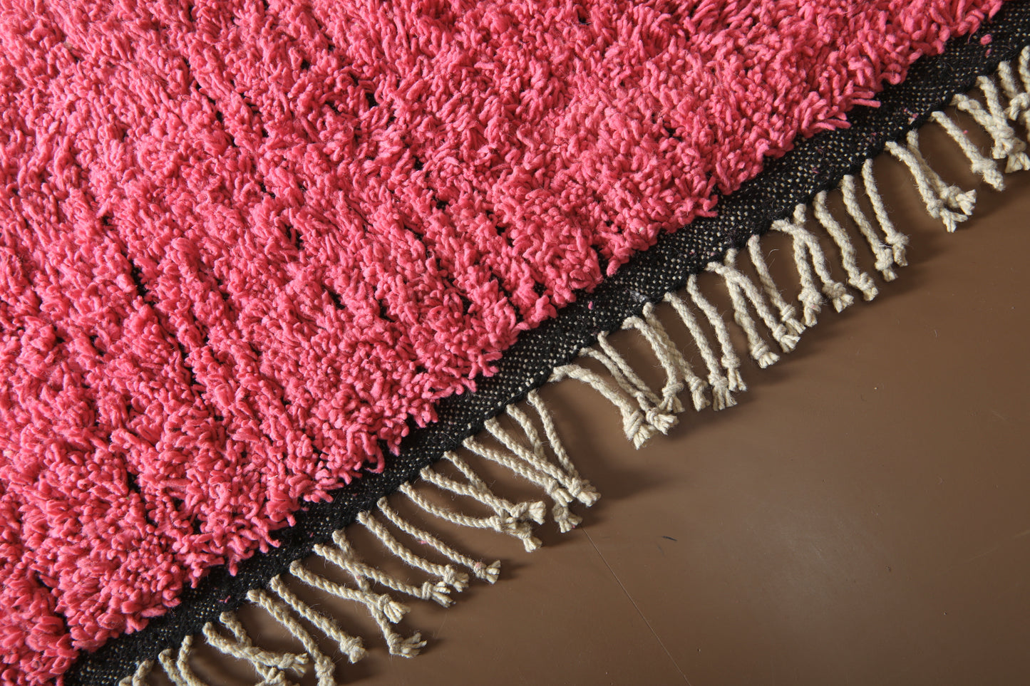 Handmade Moroccan Rug - Custom Rug - Pink Wool Rug