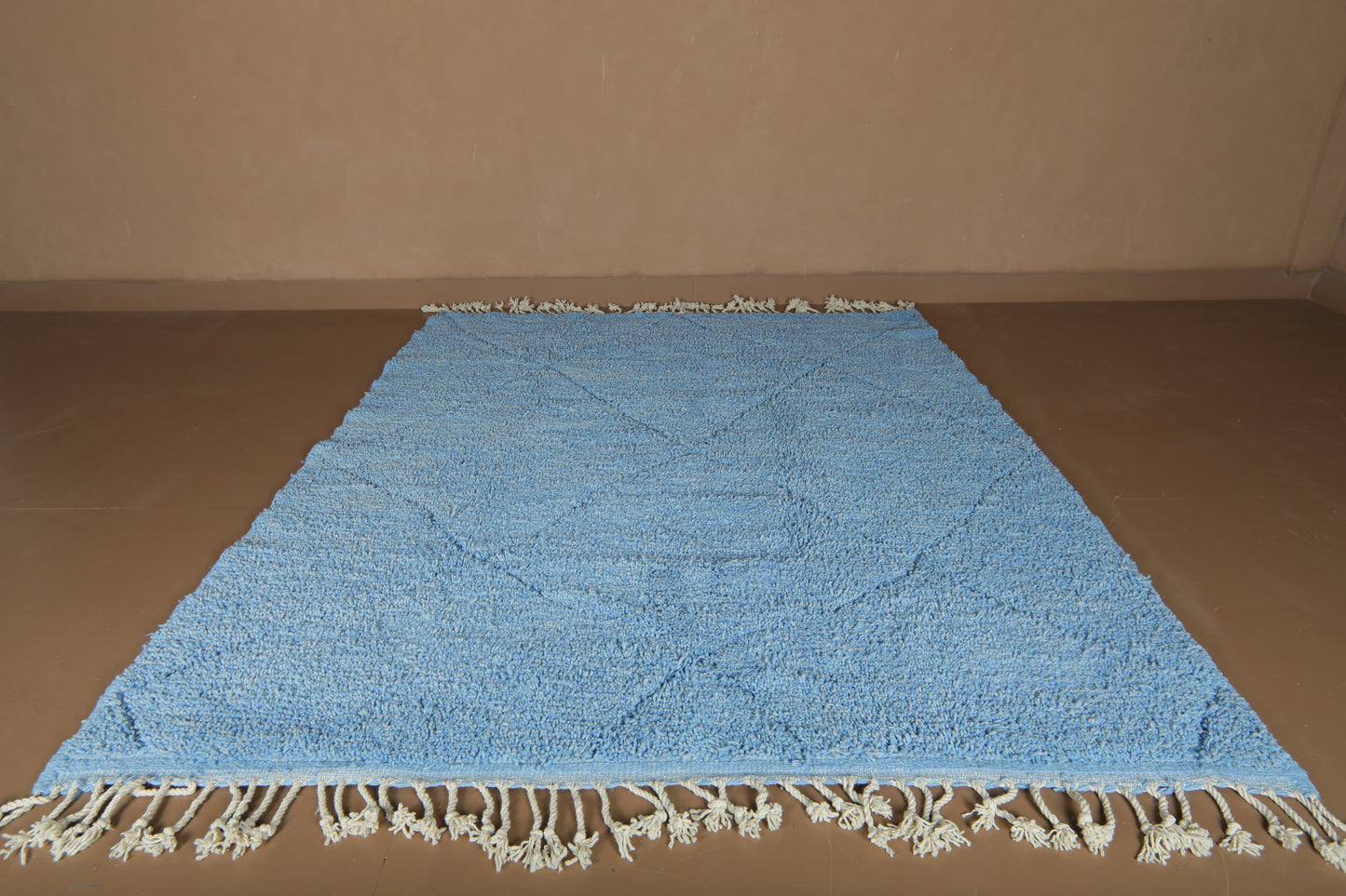 Handmade Beni ourain Rug - Custom Wool Rug - Beautiful Moroccan Design