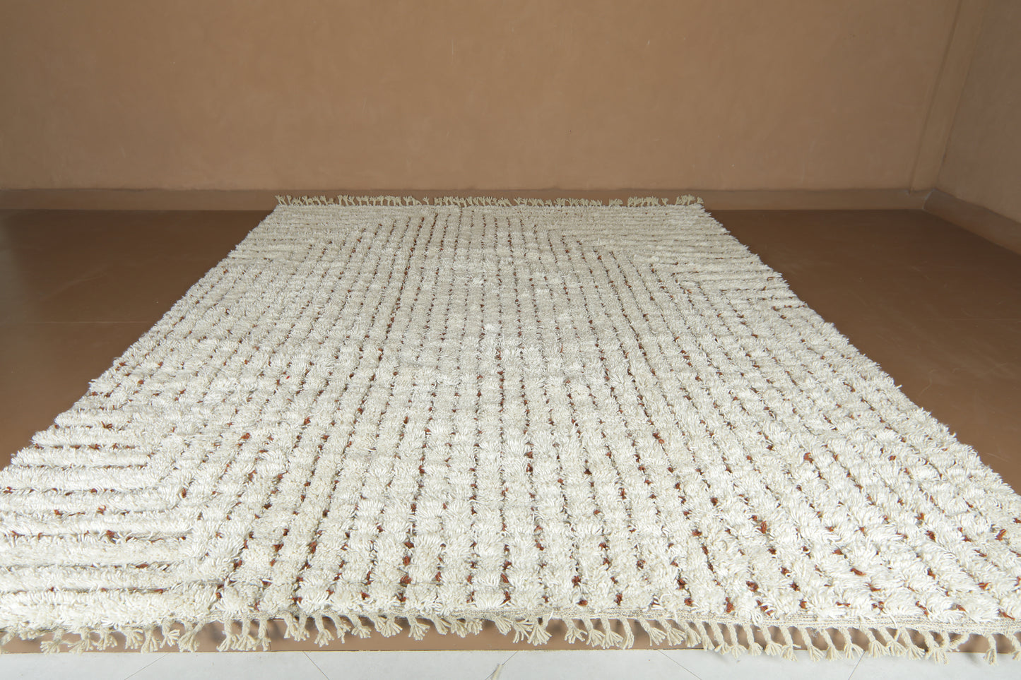 Handmade Rug - Custom Wool Rug - Modern Moroccan Design