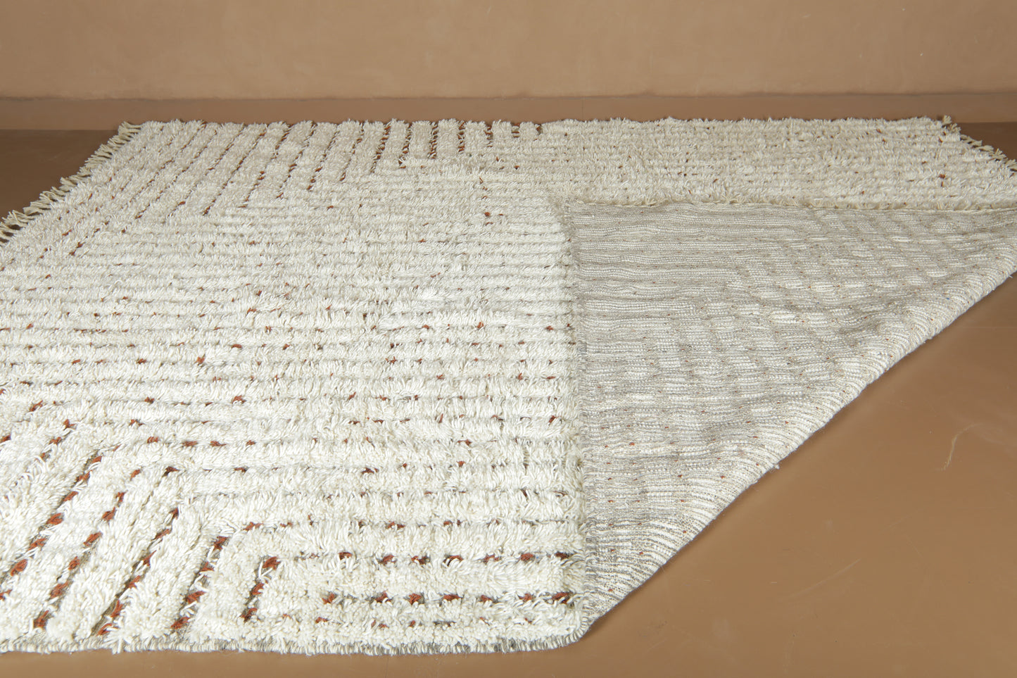Handmade Rug - Custom Wool Rug - Modern Moroccan Design