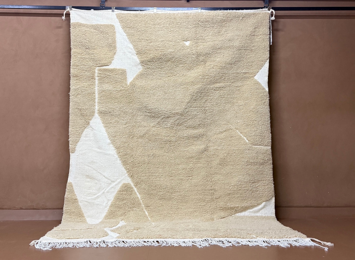 Handwoven Wool Rug - Custom Rug - Beni Ourain Moroccan Rug