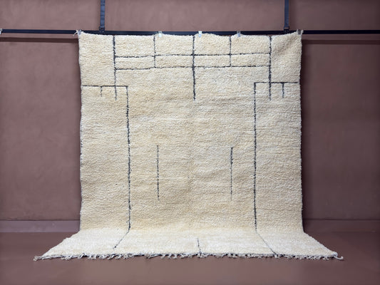 Handwoven Moroccan Wool Rug – Custom Rug