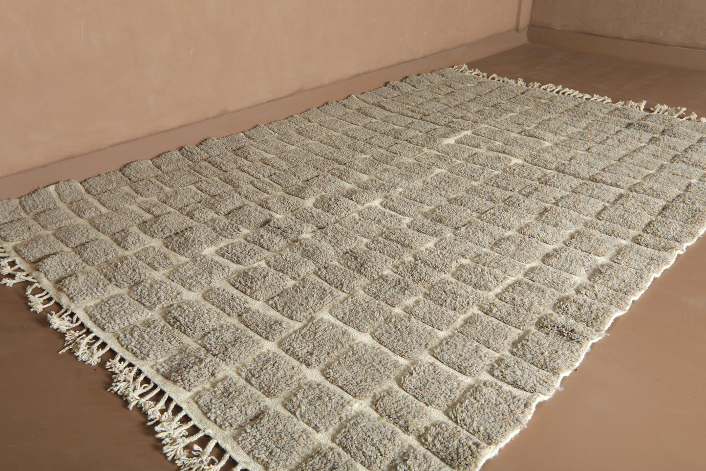Handmade Rug  – Custom Handwoven Moroccan Rug - Wool rug