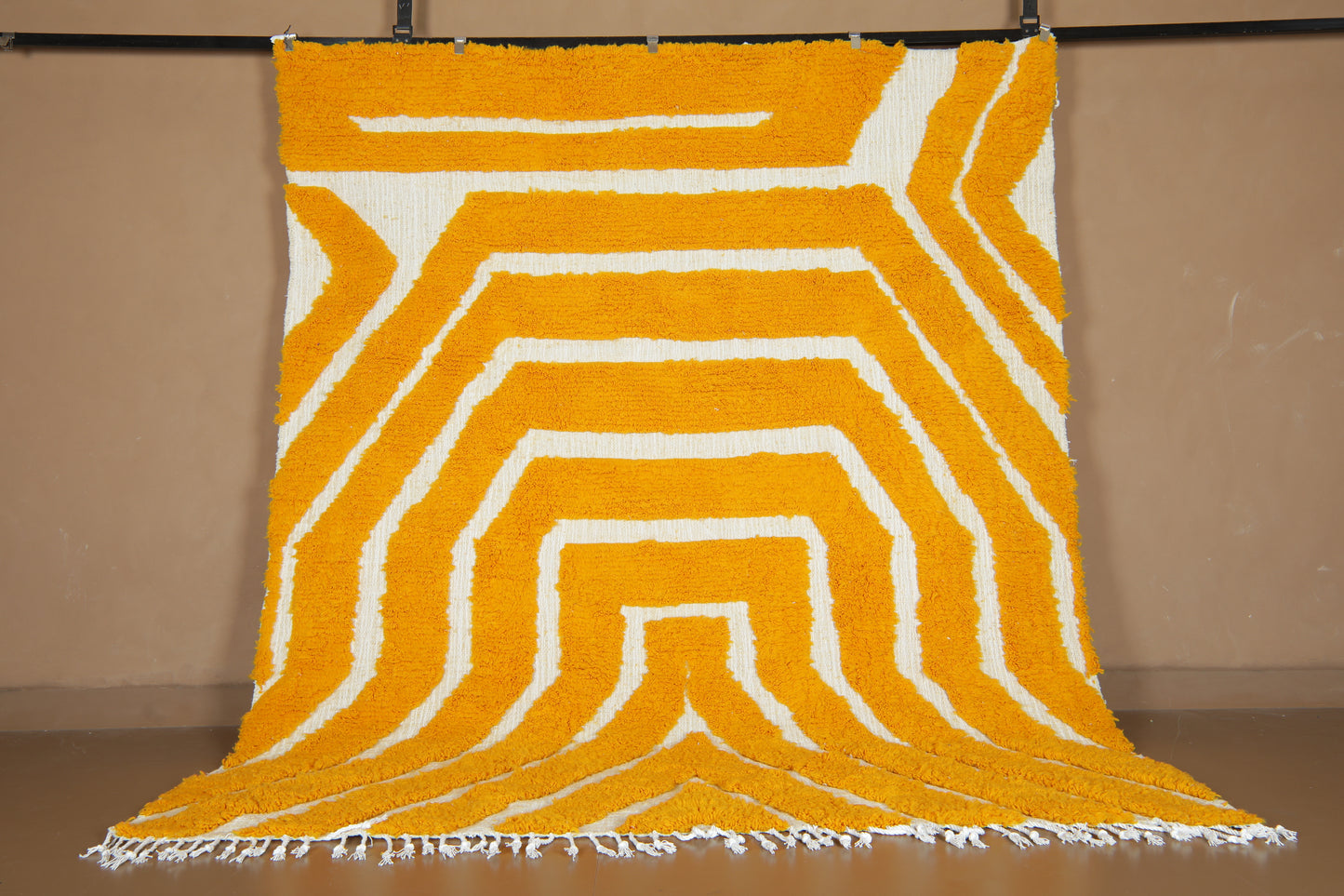 Handmade Moroccan Rug - Custom Wool Rug - Beni ourain Rug