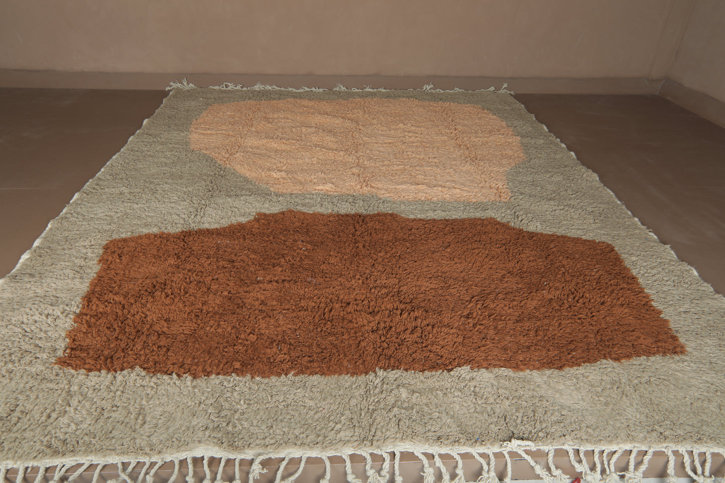 Moroccan Wool Rug - hand-knotted Rug - Custom Rug