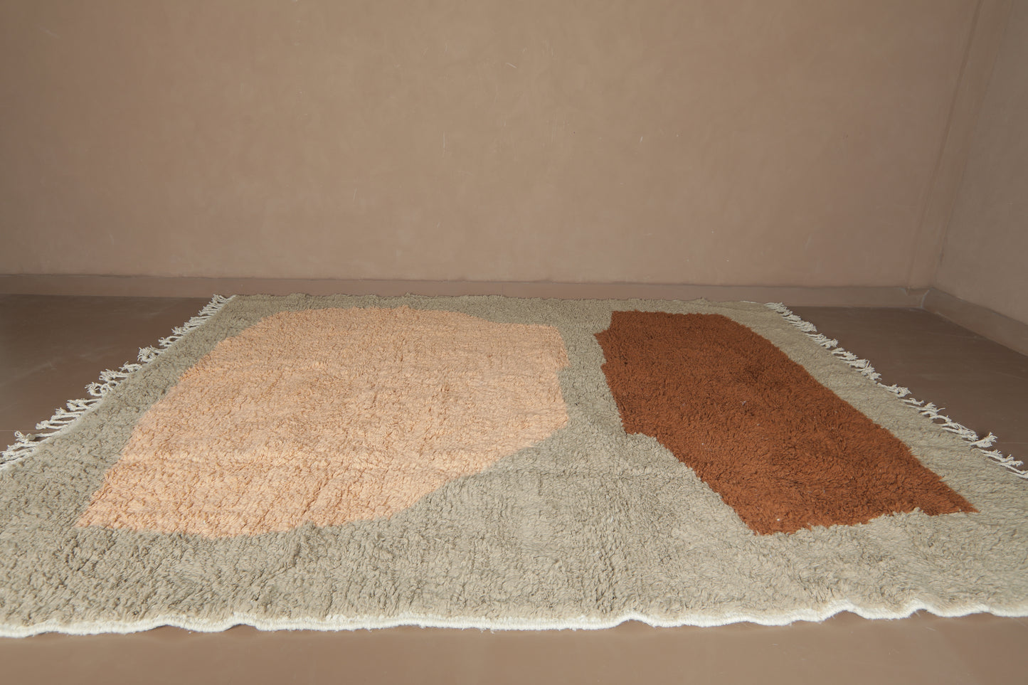 Moroccan Wool Rug - hand-knotted Rug - Custom Rug