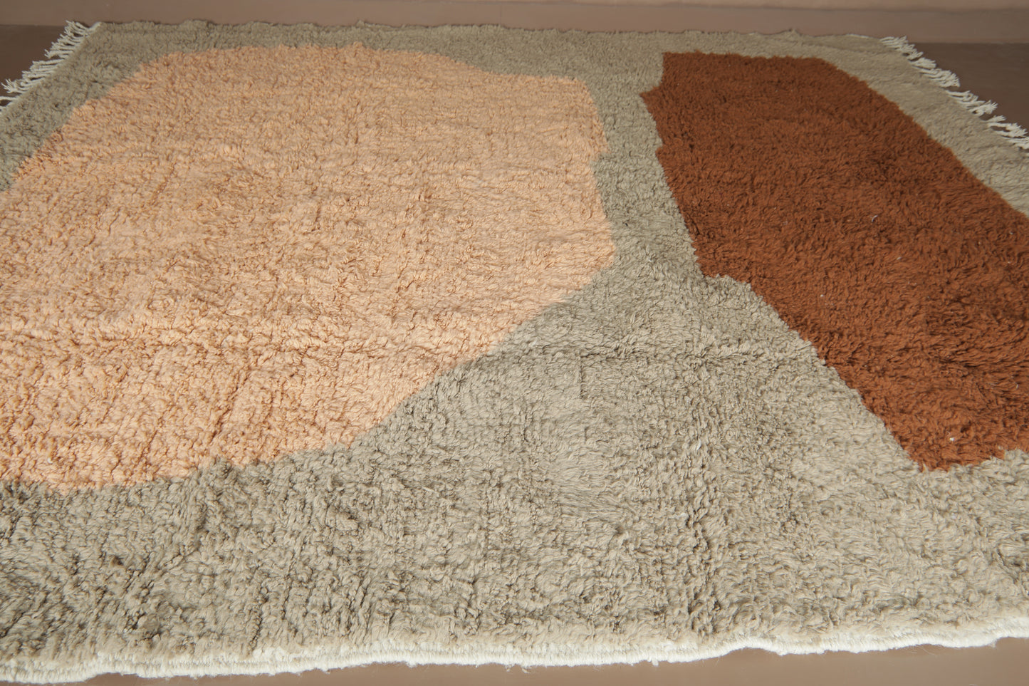 Moroccan Wool Rug - hand-knotted Rug - Custom Rug