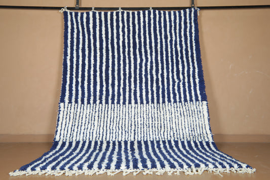 Custom Handwoven Moroccan Rug - Modern High-Pile Artisan Rug