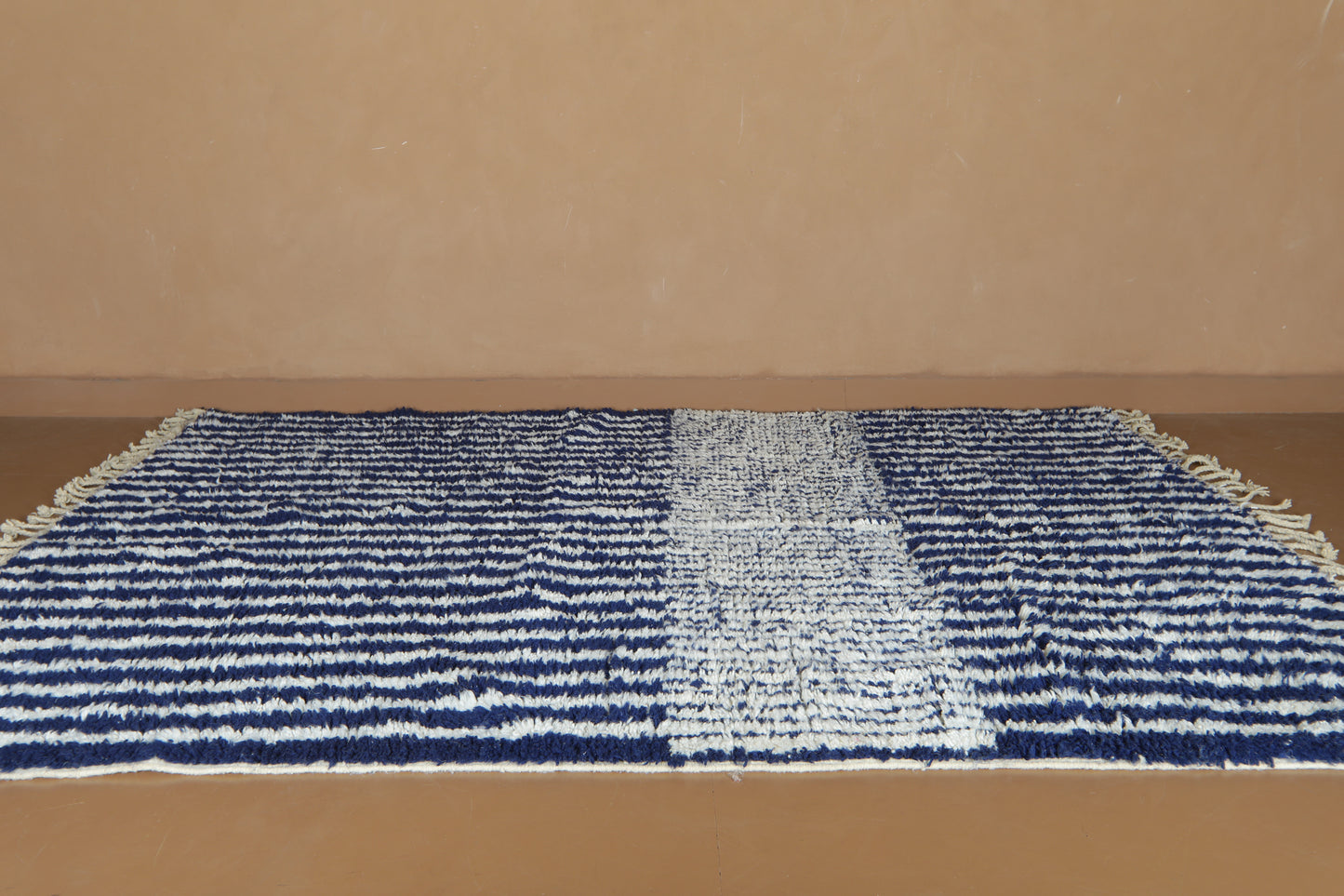 Custom Handwoven Moroccan Rug - Modern High-Pile Artisan Rug