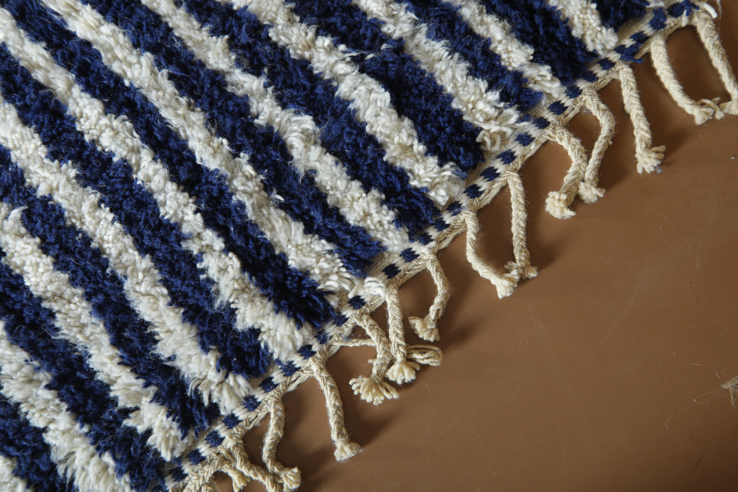 Custom Handwoven Moroccan Rug - Modern High-Pile Artisan Rug