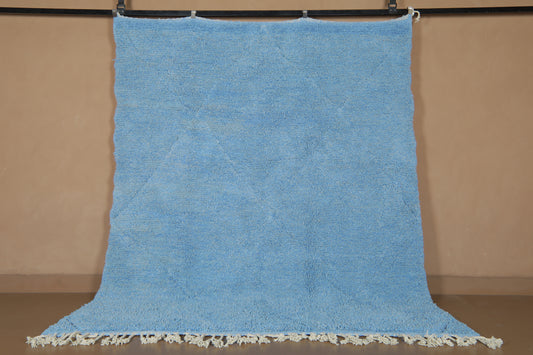 Handmade Beni ourain Rug - Custom Wool  Rug - Beautiful Moroccan Design
