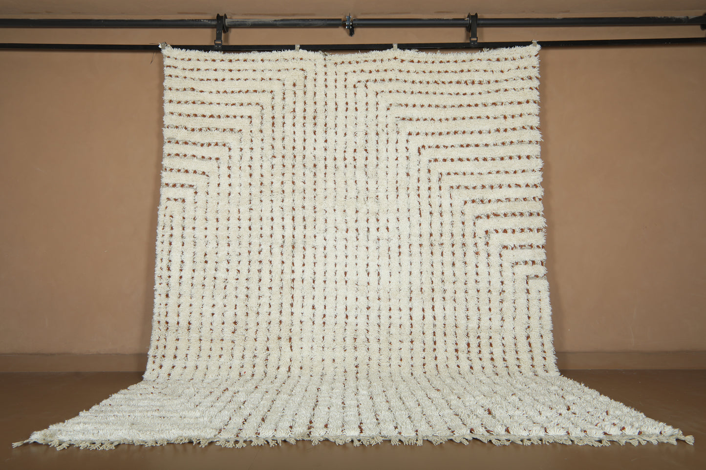 Handmade Rug - Custom Wool  Rug - Modern Moroccan Design