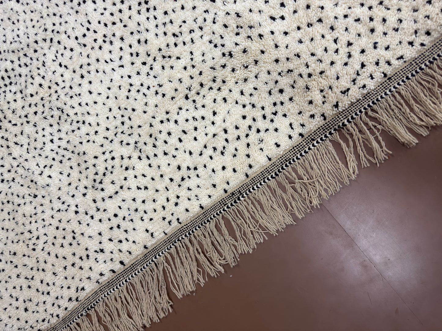 Handwoven Moroccan Rug - Wool rug - Custom Rug