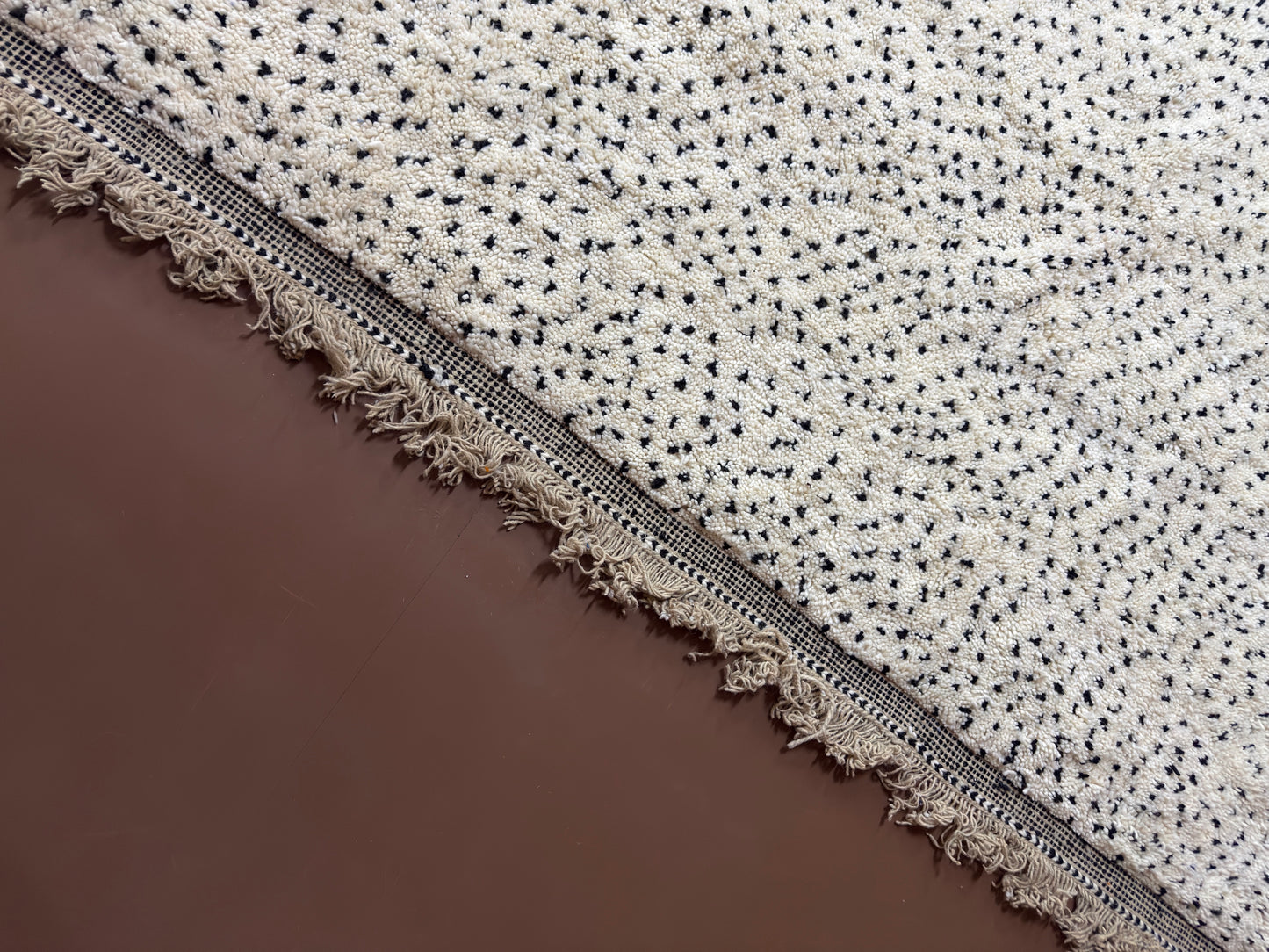 Handwoven Moroccan Rug - Wool rug - Custom Rug