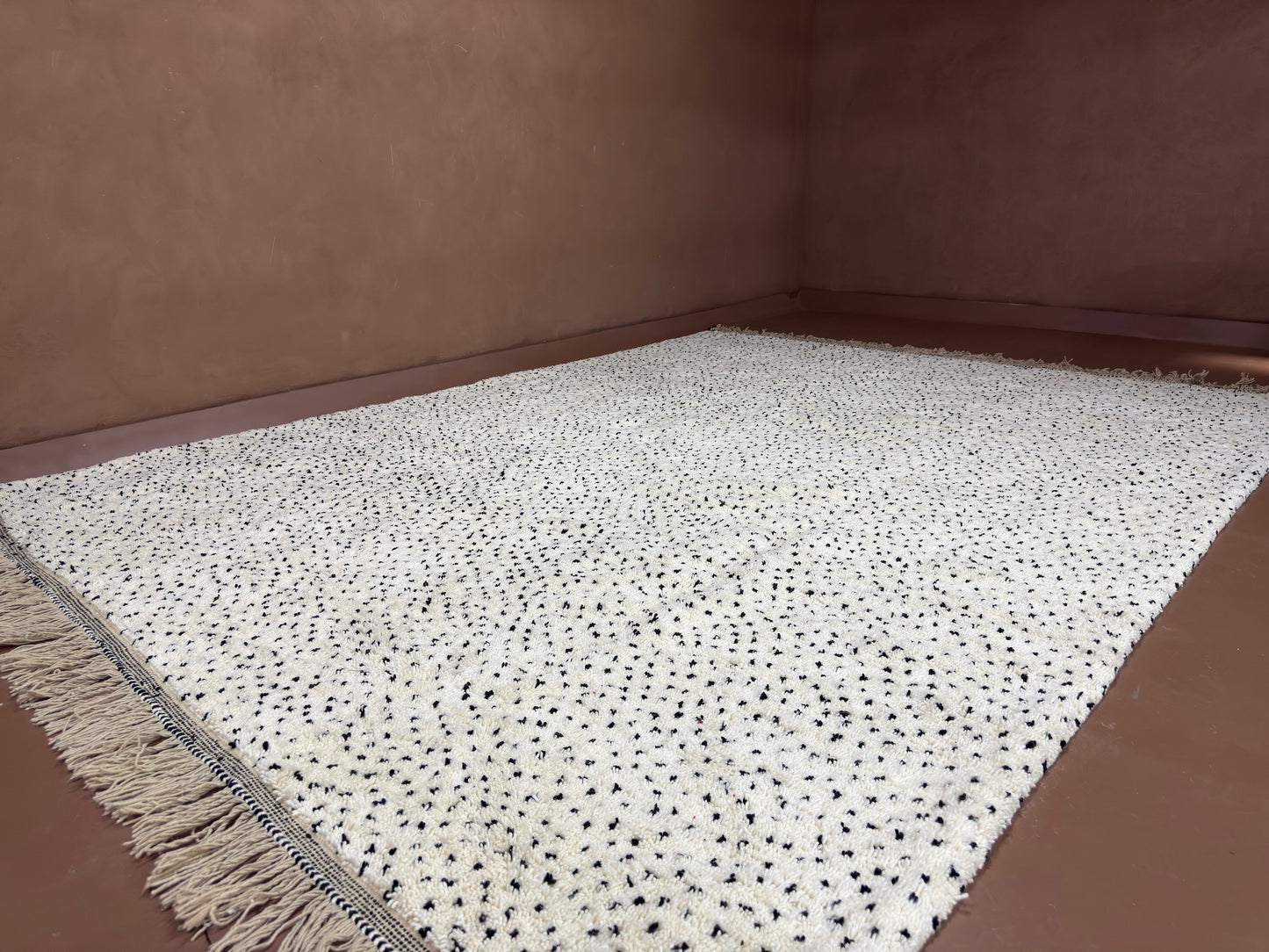 Handwoven Moroccan Rug - Wool rug - Custom Rug