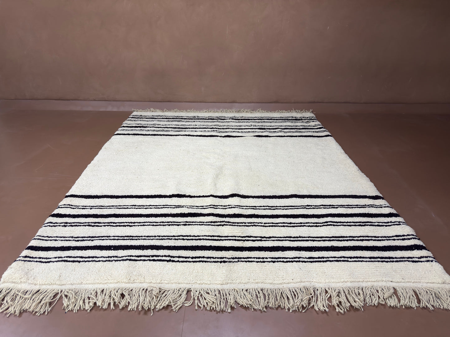 Handwoven Moroccan Rug  - Wool rug - Custom Rug