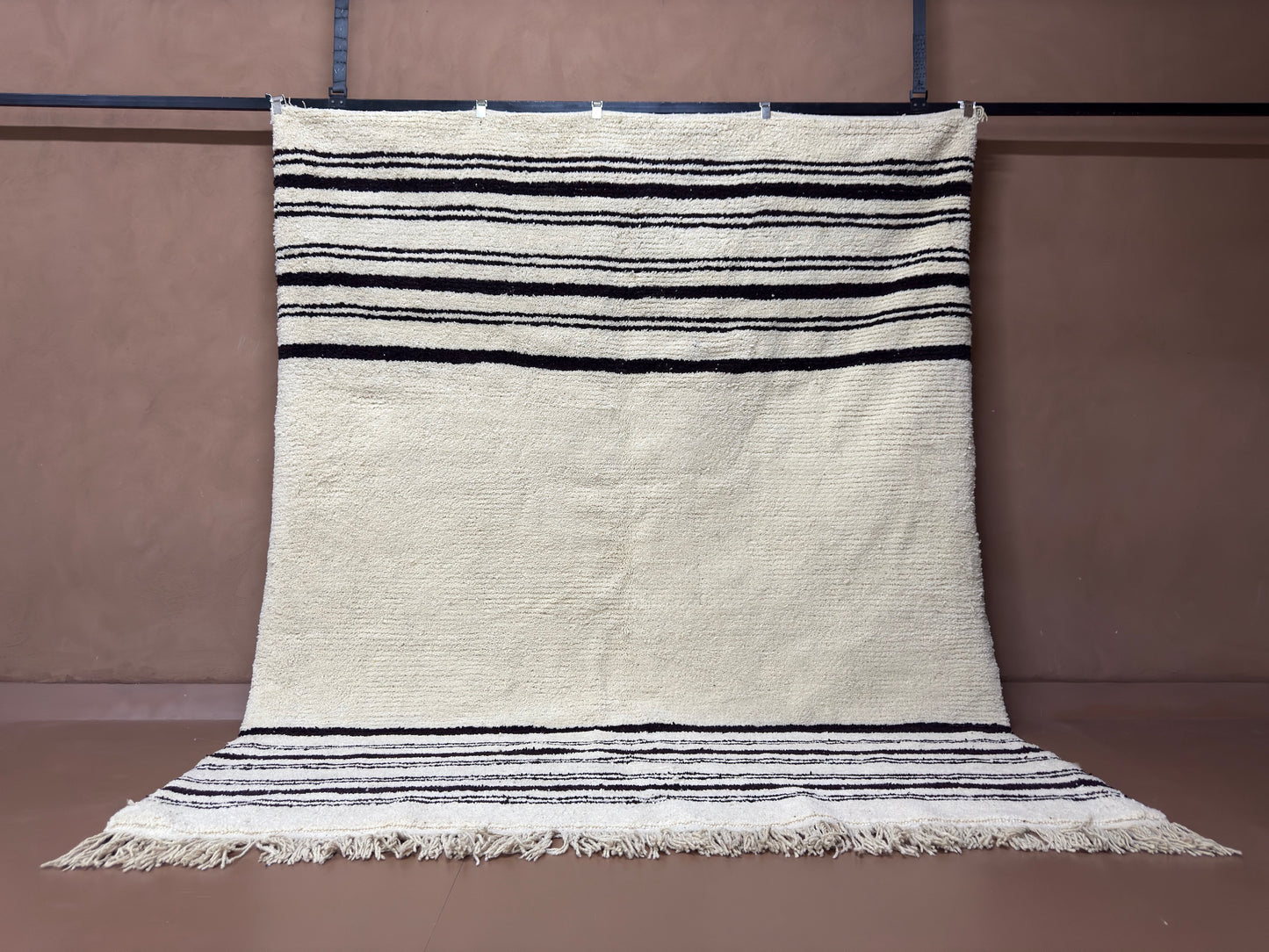 Handwoven Moroccan Rug  - Wool rug - Custom Rug