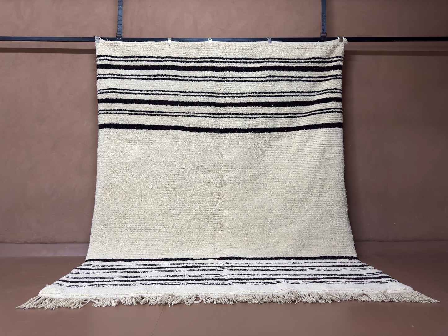 Handwoven Moroccan Rug  - Wool rug - Custom Rug