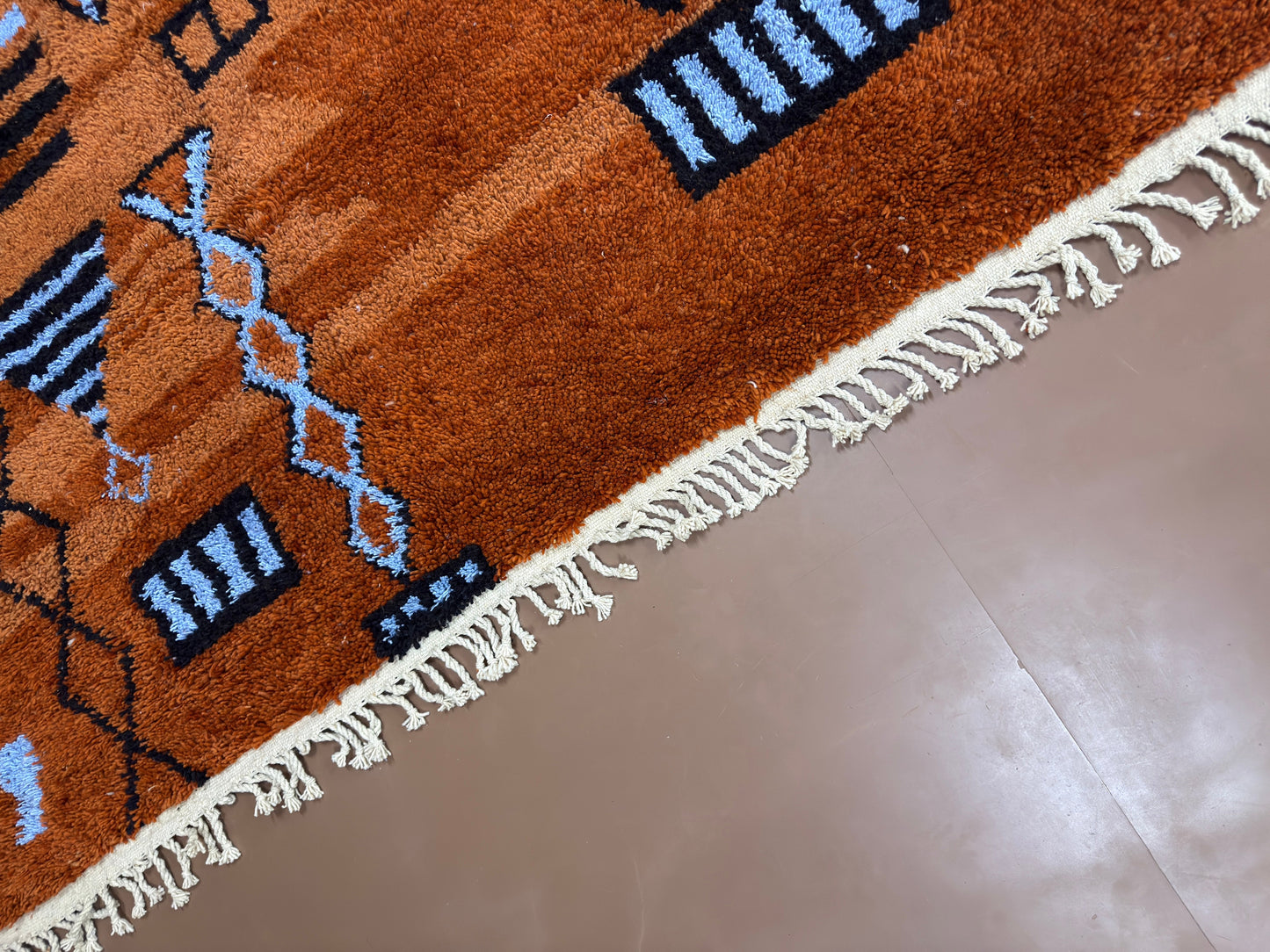 Handwoven Berber Rug – Custom Moroccan Rug - Tribal Storytelling in Wool