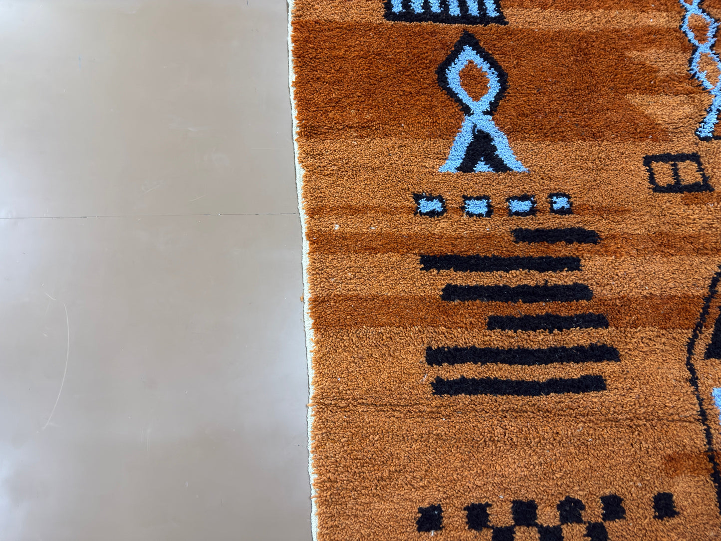 Handwoven Berber Rug – Custom Moroccan Rug - Tribal Storytelling in Wool
