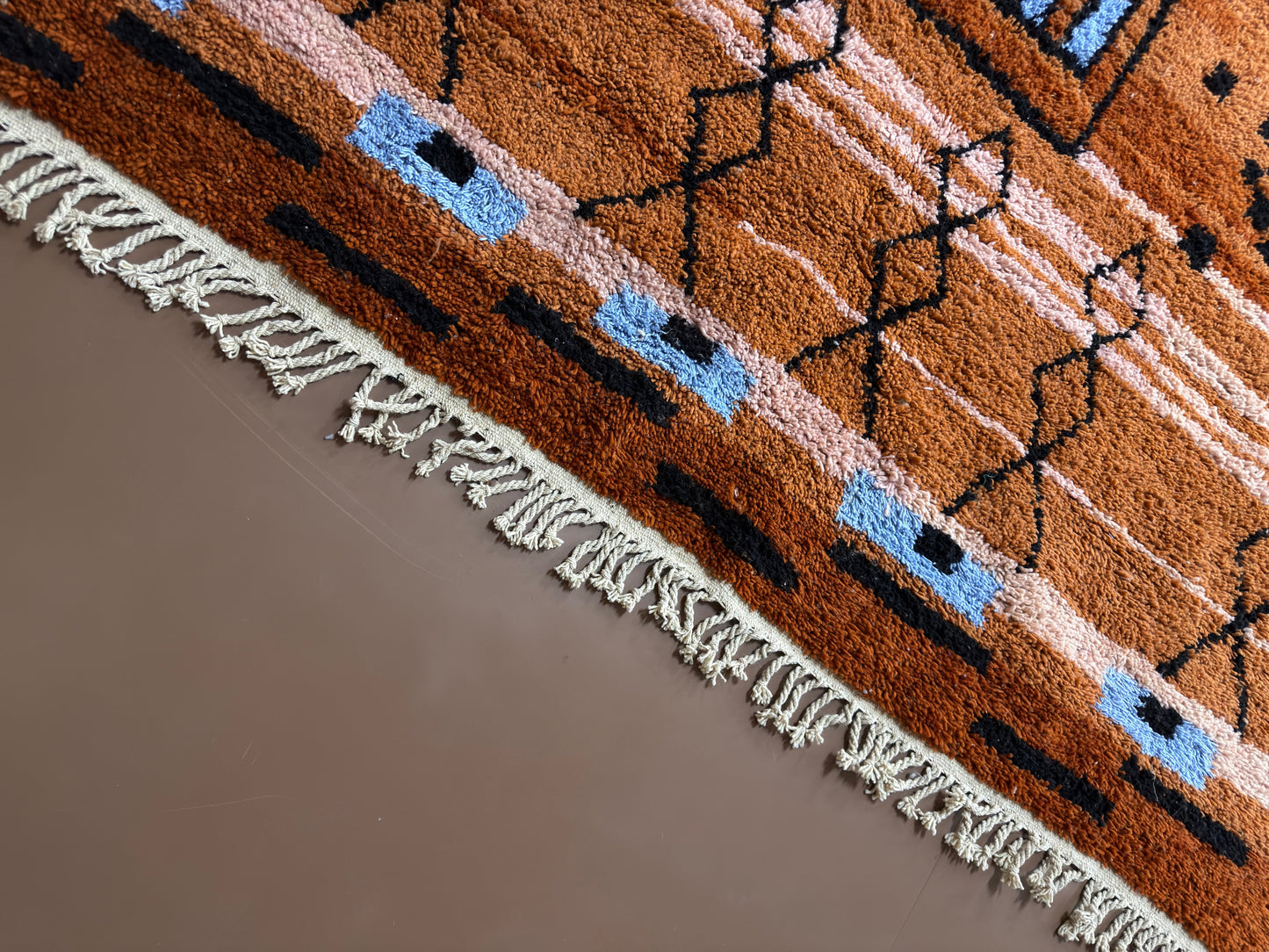 Handwoven Berber Rug – Custom Moroccan Rug - Tribal Storytelling in Wool