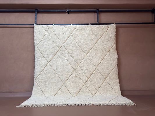 Handwoven Moroccan Rug - Custom Rug - Diamond Design