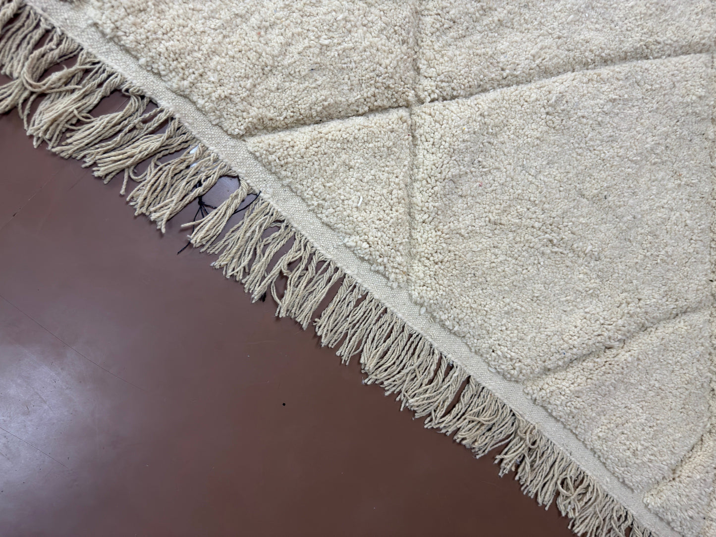 Handwoven Moroccan Rug - Custom Rug - Diamond Design