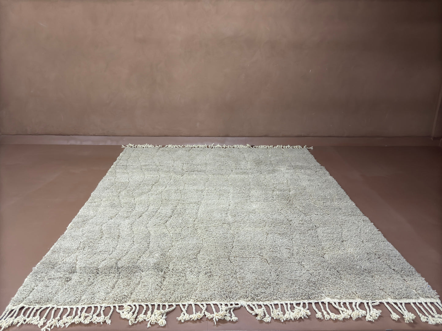 Minimalist Moroccan Rug -  Handmade custom rug