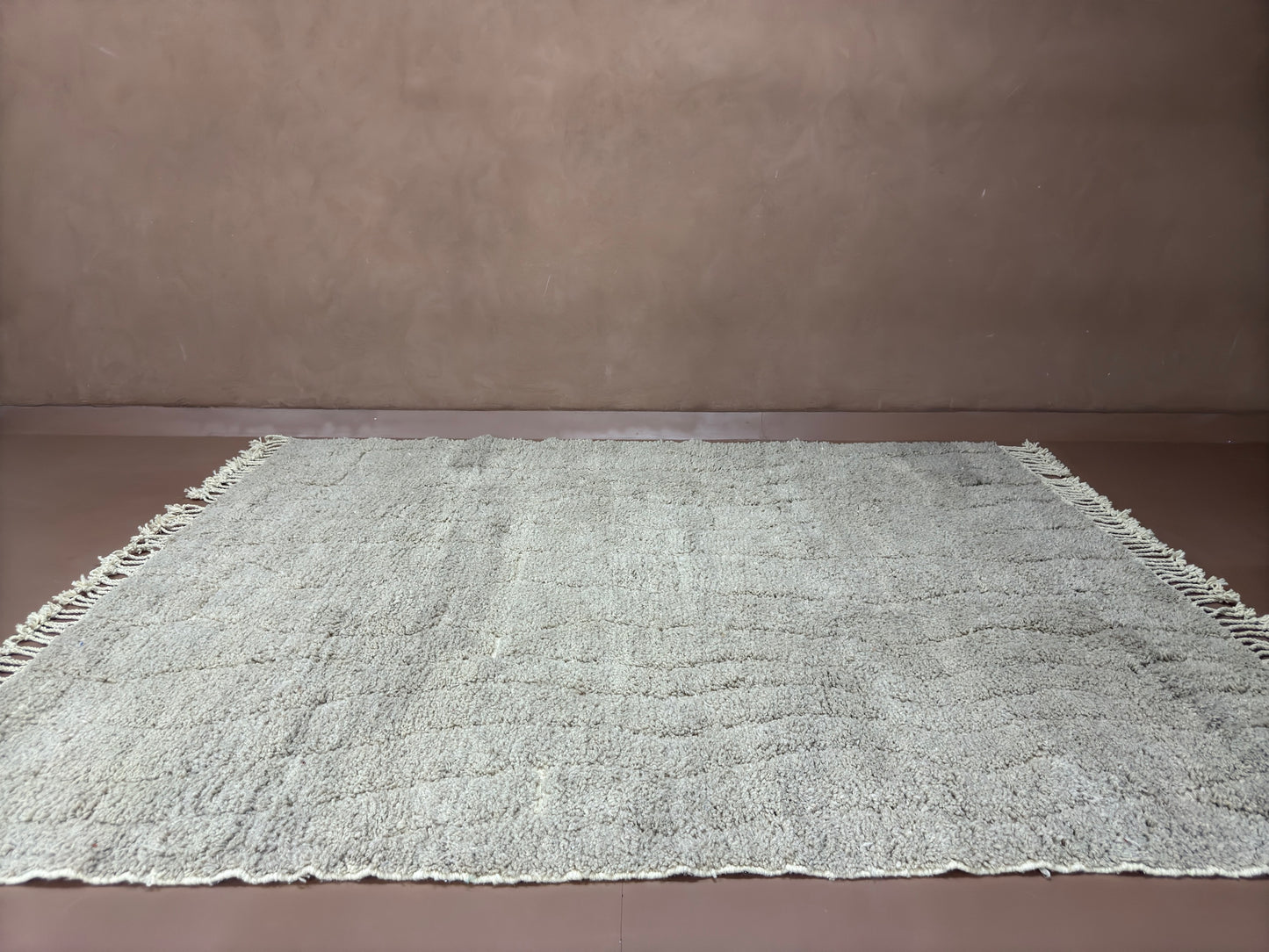Minimalist Moroccan Rug -  Handmade custom rug