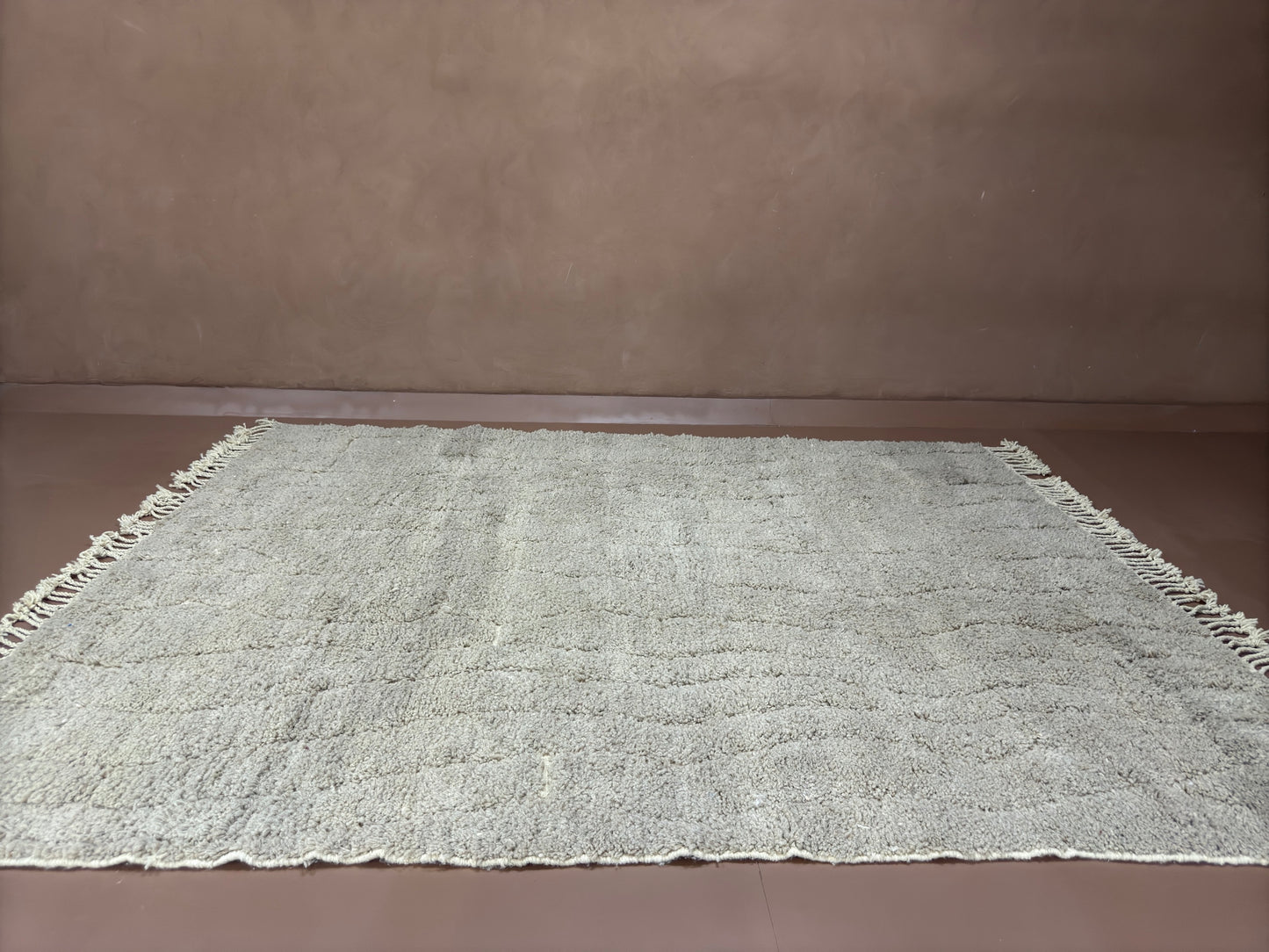 Minimalist Moroccan Rug -  Handmade custom rug