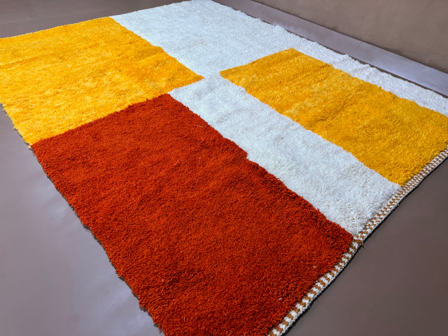 Handmade Moroccan Wool Rug - Custom Rug