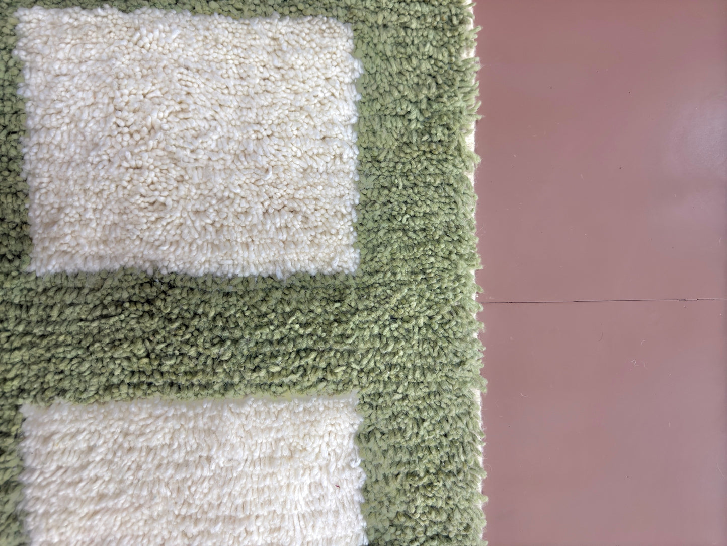 Handwoven Moroccan Wool Rug - Custom Rug