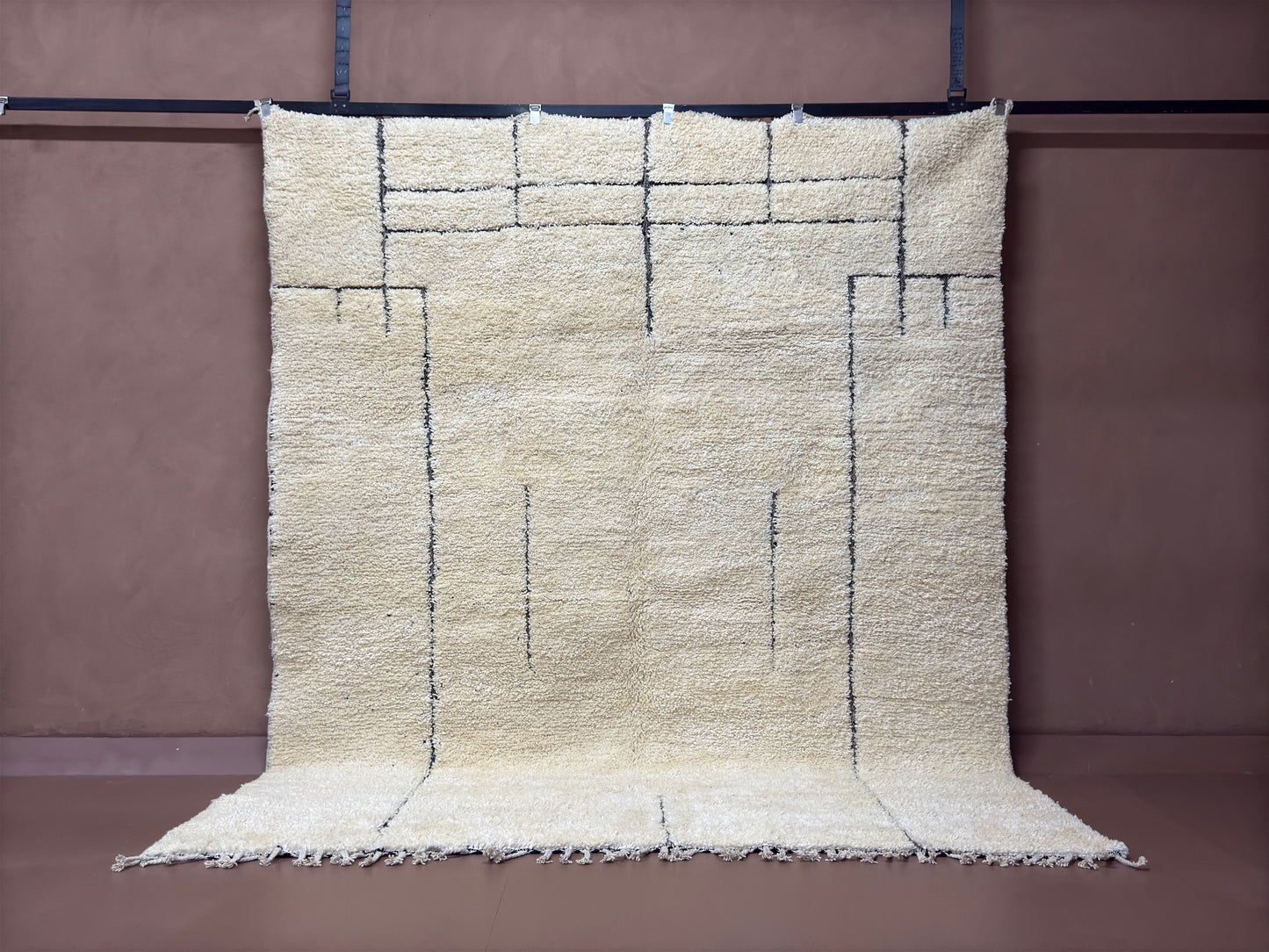 Handwoven Moroccan Wool Rug – Custom Rug