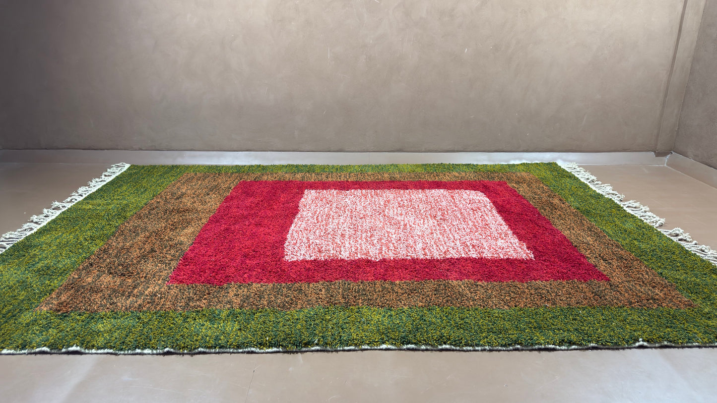 Colorful Handmade  Rug -  Custom Moroccan Rug - Wool Rug
