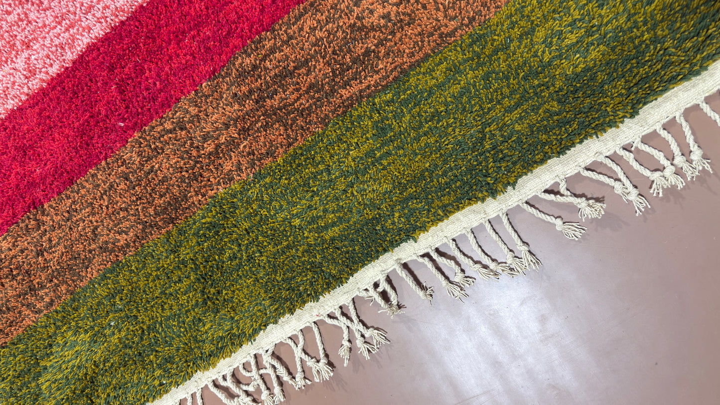 Colorful Handmade  Rug -  Custom Moroccan Rug - Wool Rug