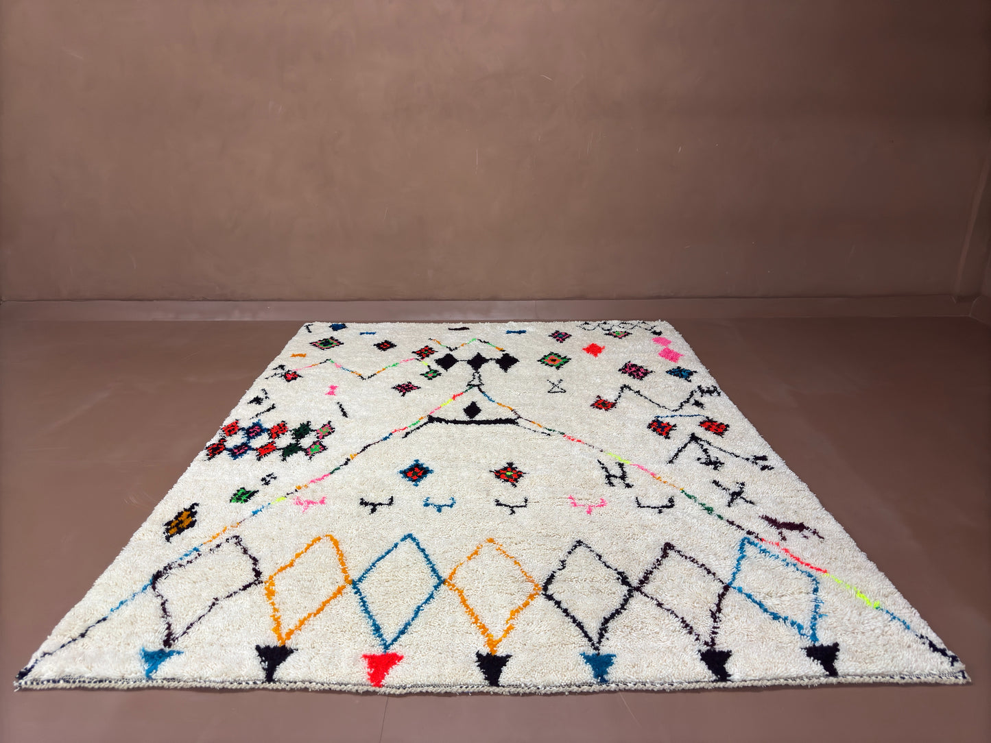 Handwoven Moroccan Beni Ourain Rug – Custom Rug