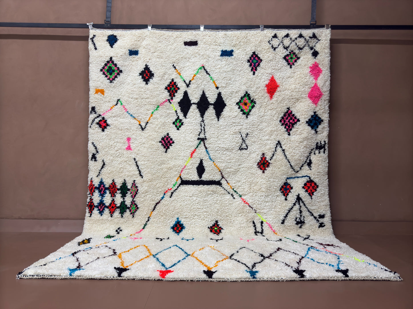 Handwoven Moroccan Beni Ourain Rug – Custom Rug