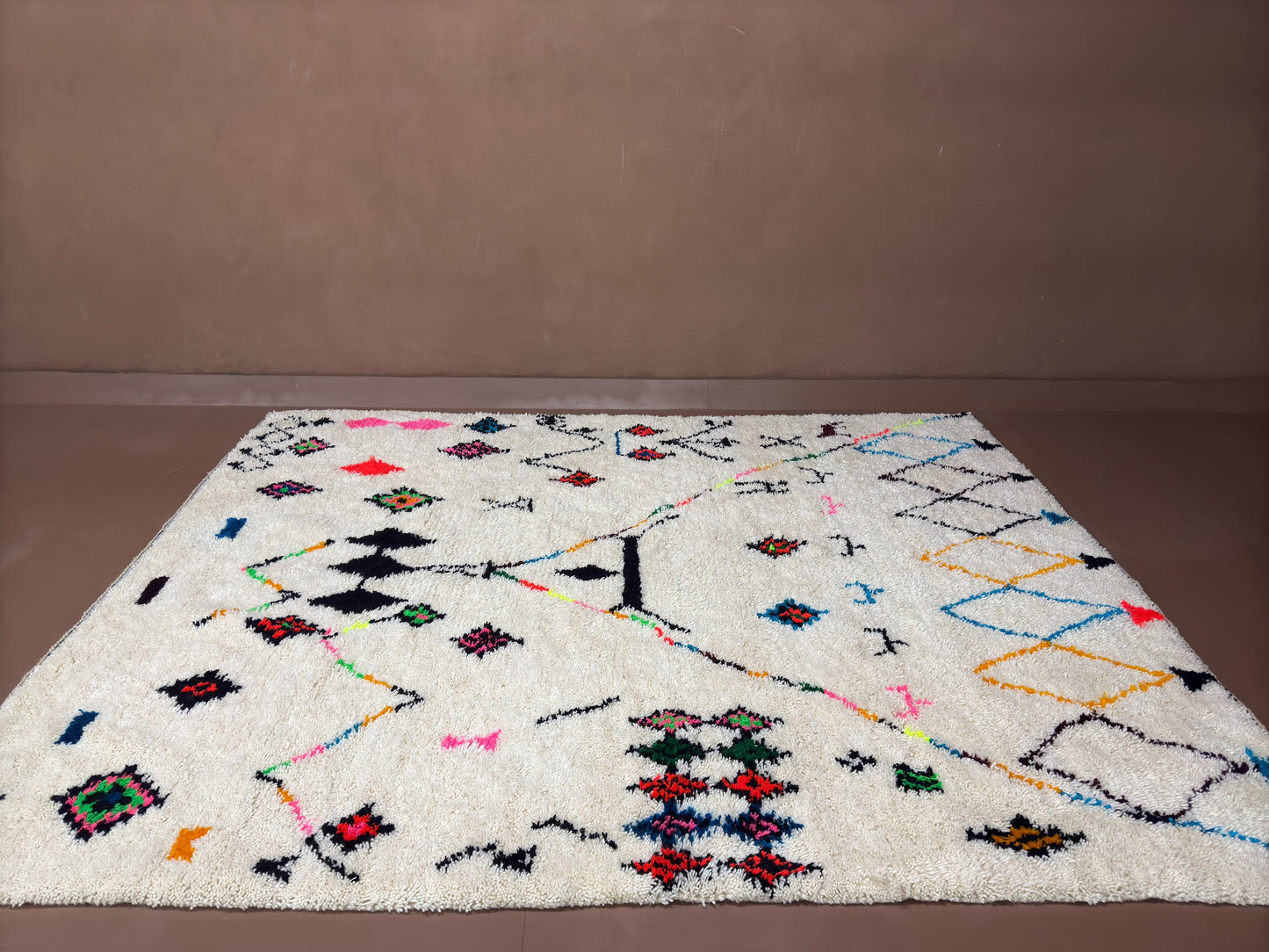 Handwoven Moroccan Beni Ourain Rug – Custom Rug