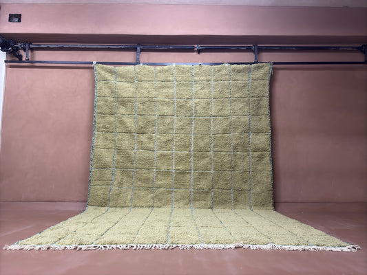 Custom Moroccan Checkered Rug  - Wool rug - Handewoven rug