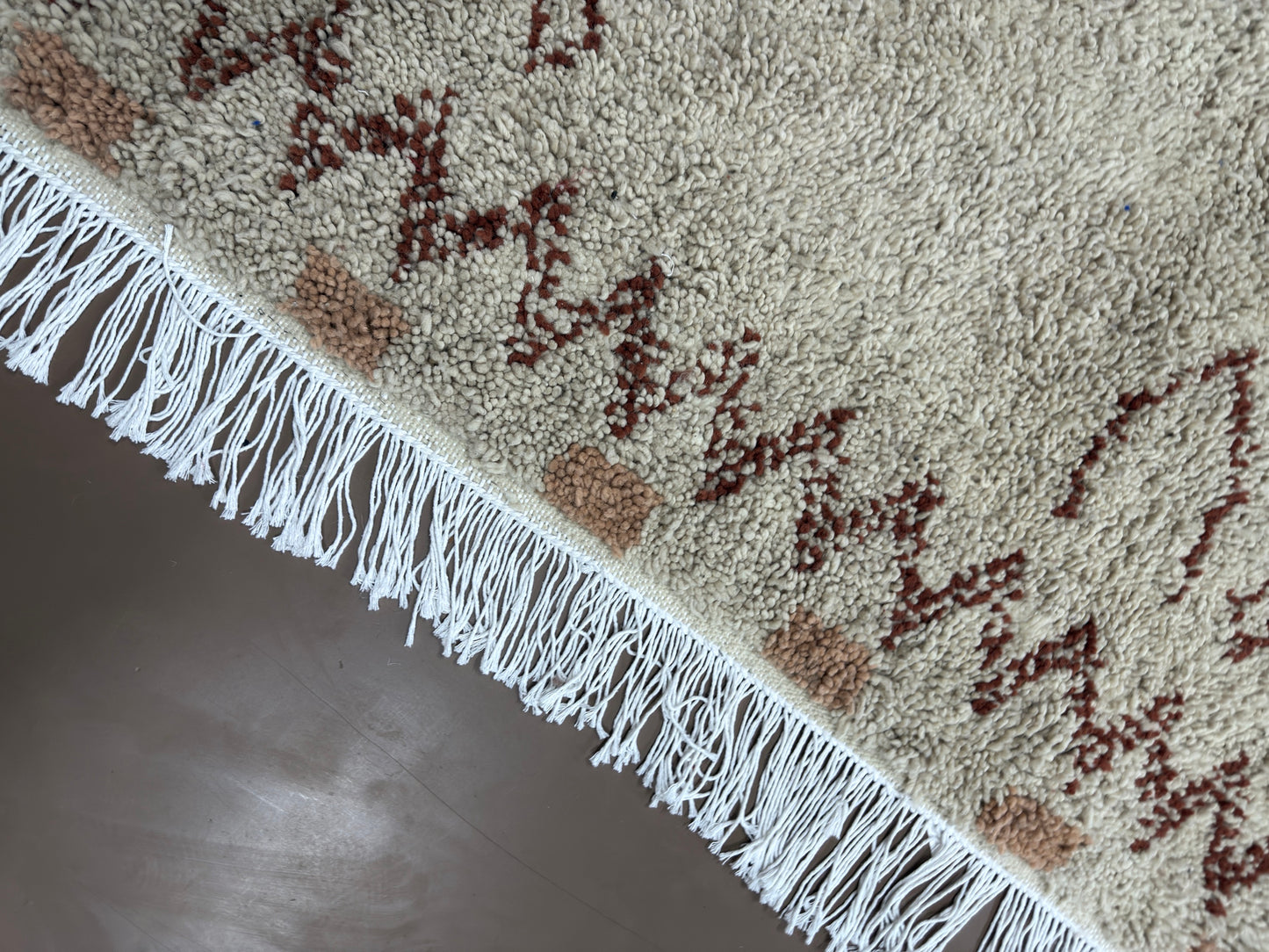 Custom Handwoven Moroccan Rug -Wool rug