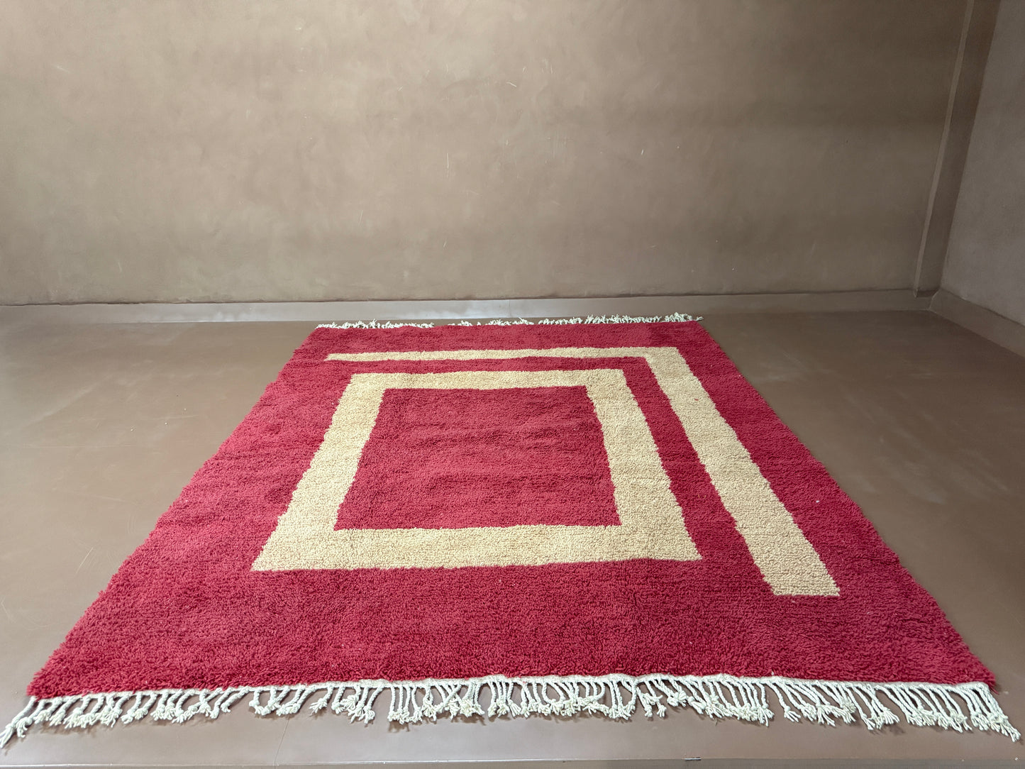 Custom Handwoven Moroccan Rug - Wool Rug